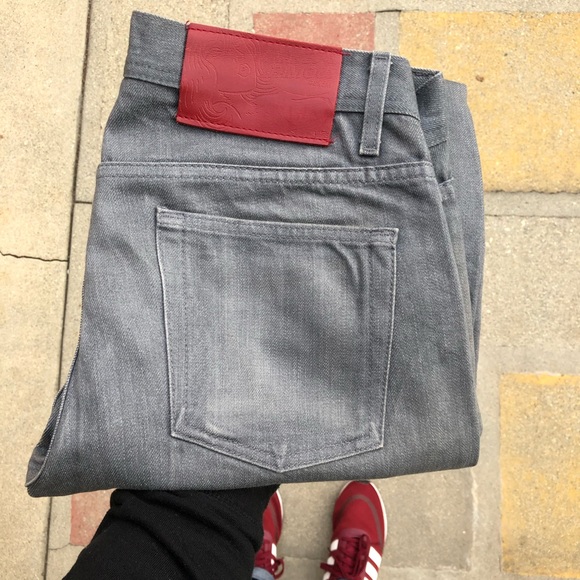 grey selvedge